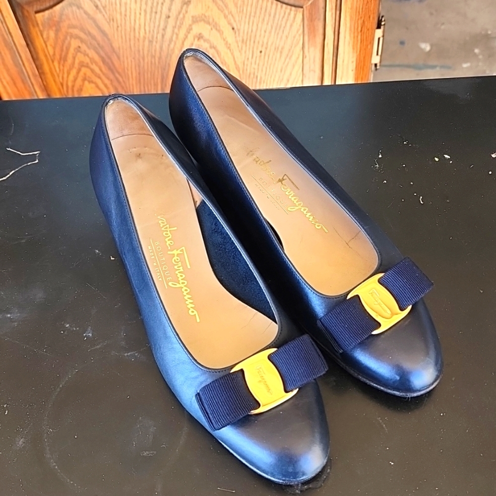 Salvatore Ferragamo Kitten Heels